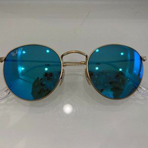 Ray-Ban Mirror tinted Round Sunglasses